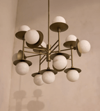 Oshayra Sputnik Alabaster Chandelier