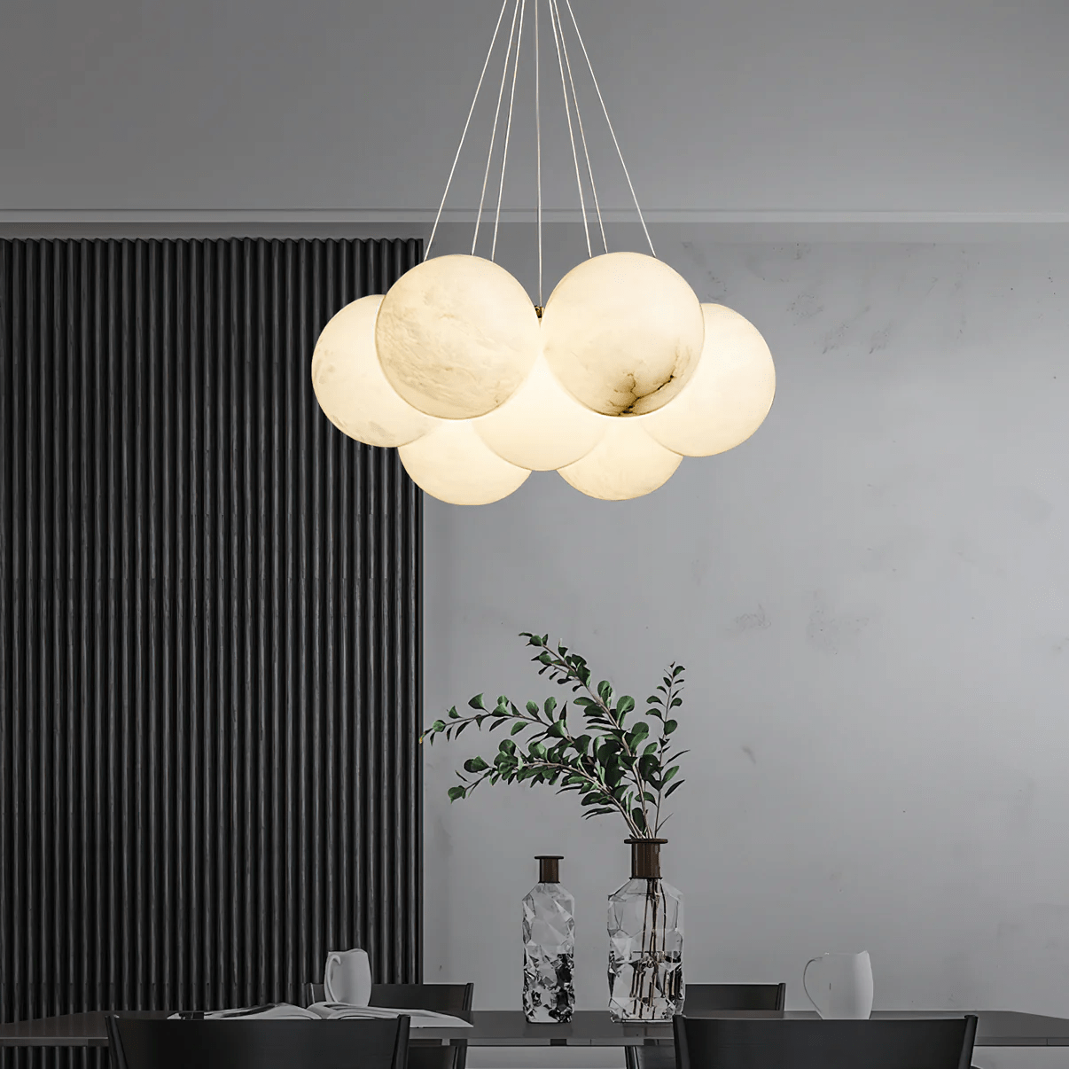 Zovenila Alabaster Chandelier