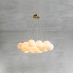 Zovenila Alabaster Chandelier