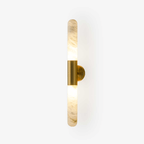 Evtalos Wall Light Cylindrical in Alabaster - Kingsley Beaumont