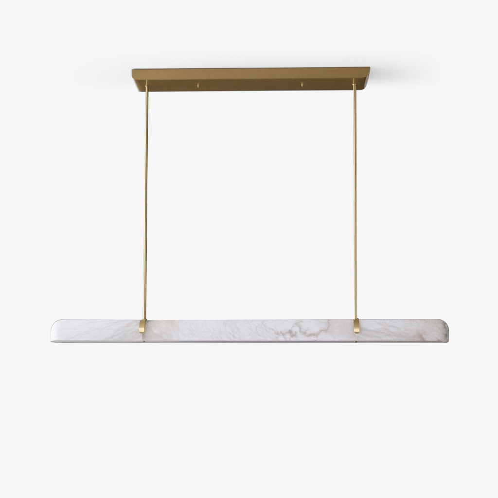Ilraea Linear Alabaster Pendant Light