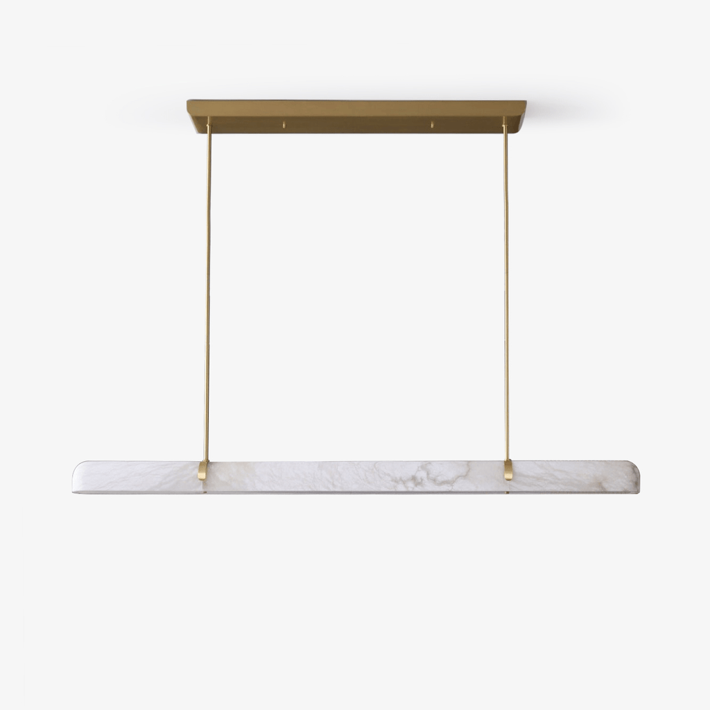 Ilraea Linear Alabaster Pendant Light