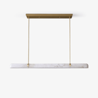 Ilraea Linear Alabaster Pendant Light