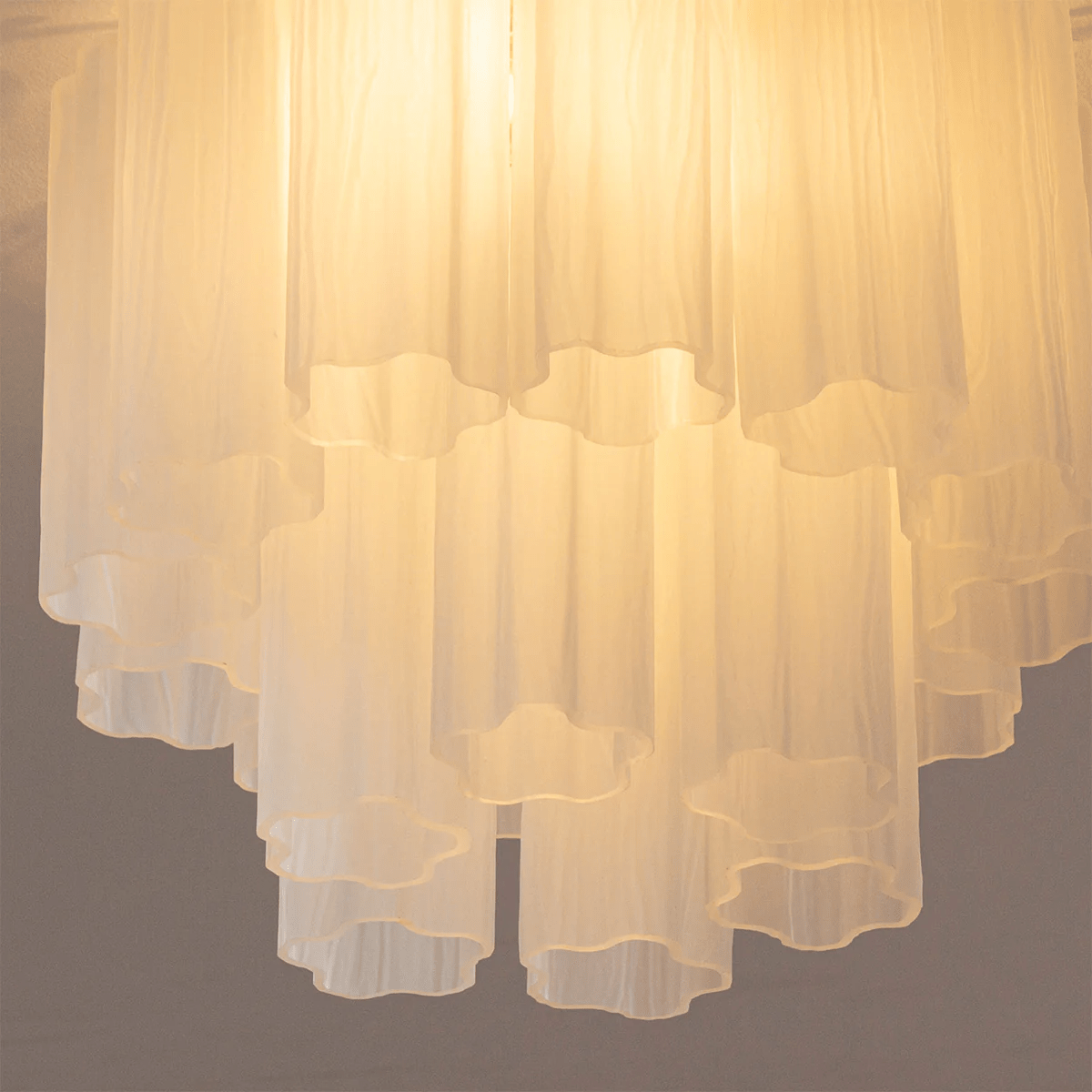 Aurora Tubes Ceiling Lamp Pink Waterfall Style