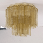 Aurora Tubes Ceiling Lamp Pink Waterfall Style
