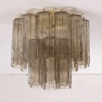 Aurora Tubes Ceiling Lamp Pink Waterfall Style