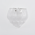 Aurora Wall Lamp Murano Glass Petal Frosted Cascading