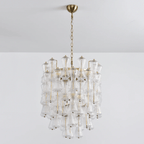 Aurora Chandelier Murano Glass Floral Cascade
