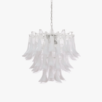 Aurora Chandelier Murano Glass Tiered Italian