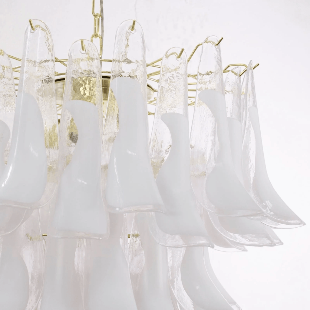 Aurora Chandelier Murano Glass Tiered Italian
