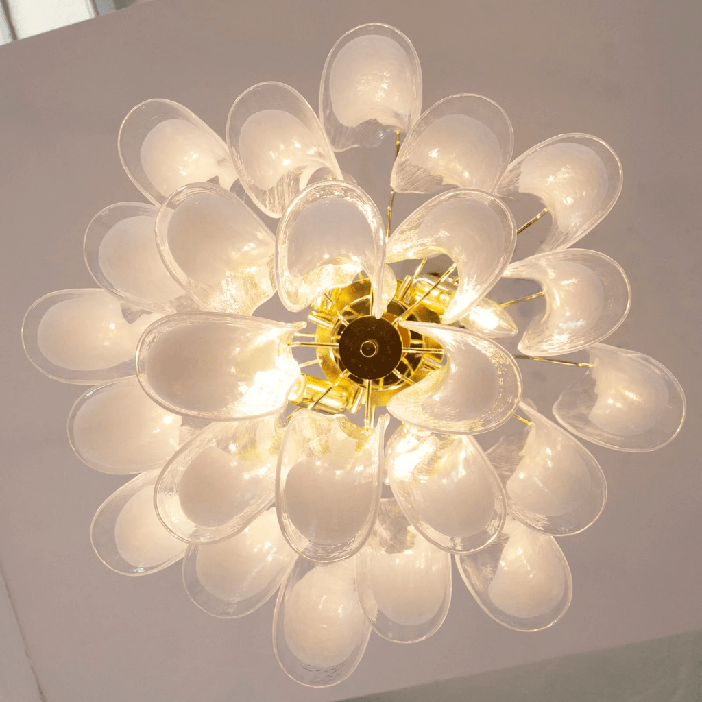 Aurora Chandelier Murano Glass Tiered Italian