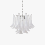 Aurora Chandelier Murano Glass Tiered Italian