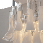 Aurora Chandelier Murano Glass Tiered Italian