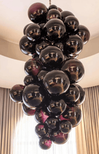 Aurora Chandelier Murano Glass Grape Cluster Art Deco