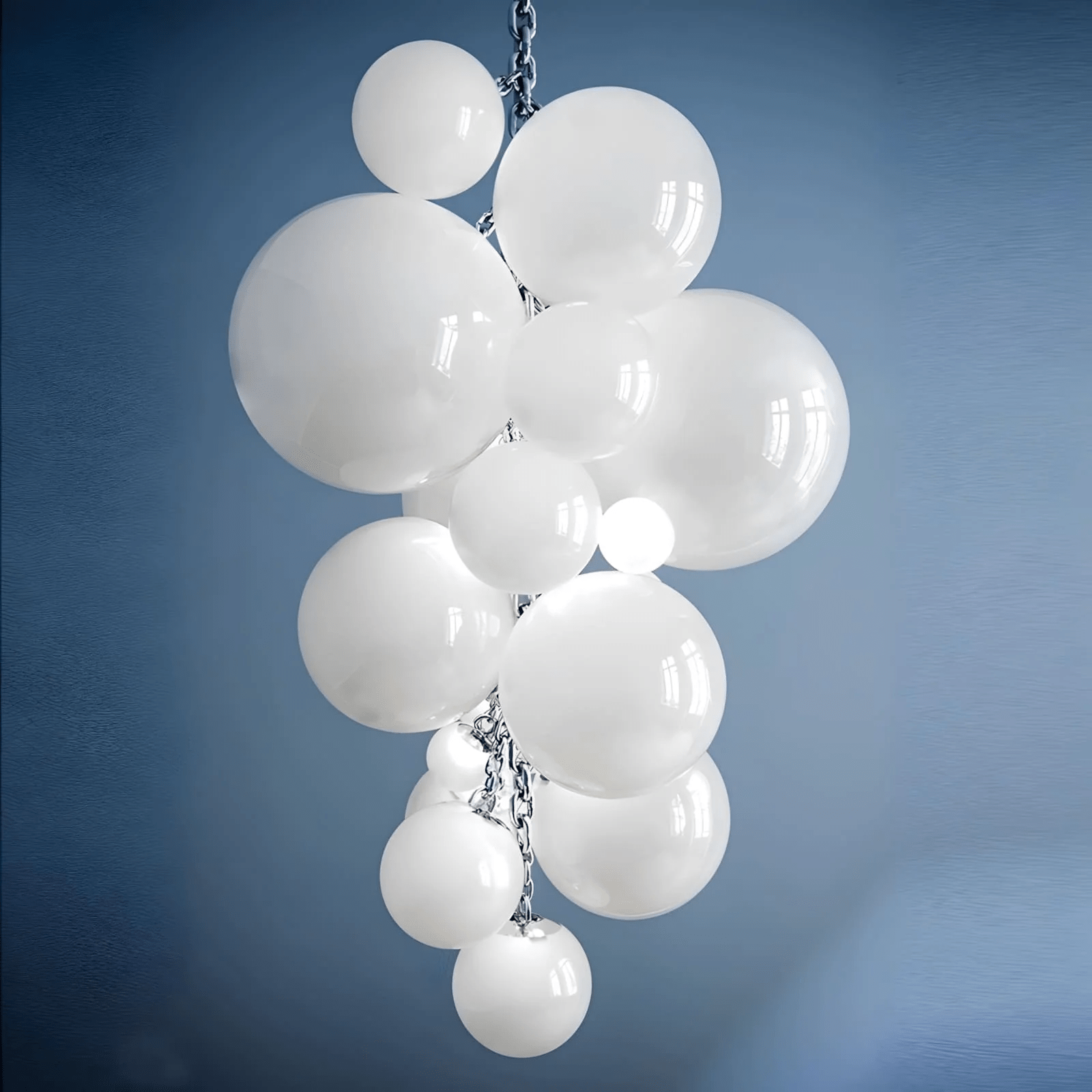 Aurora Chandelier Murano Glass Grape Cluster Art Deco
