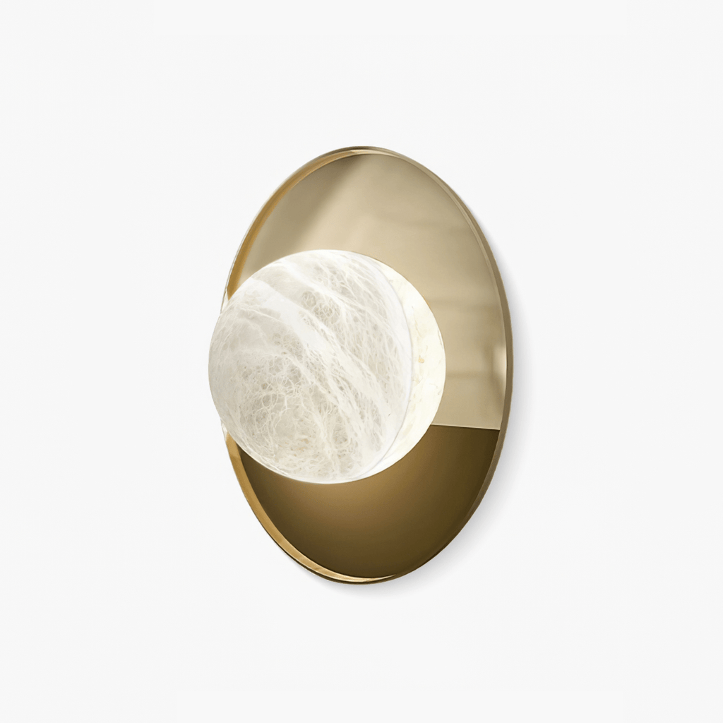 Lyra Modern Alabaster Wall Light