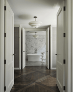 Liora Minimalist Alabaster Pendant Light Chandelier