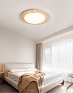 Ivsoris Textured Travertine Ceiling Light