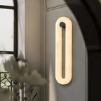 Aurea Modern Alabaster Wall Light