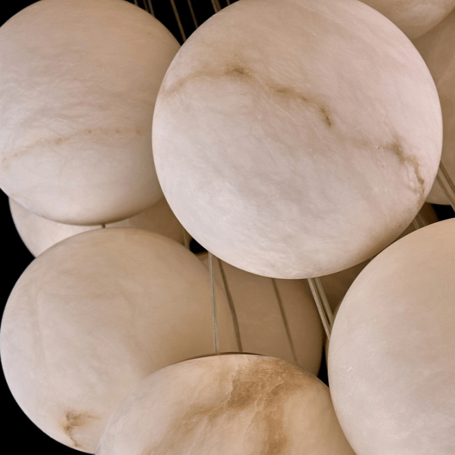 Grapha Alabaster Pendant Light Chandelier