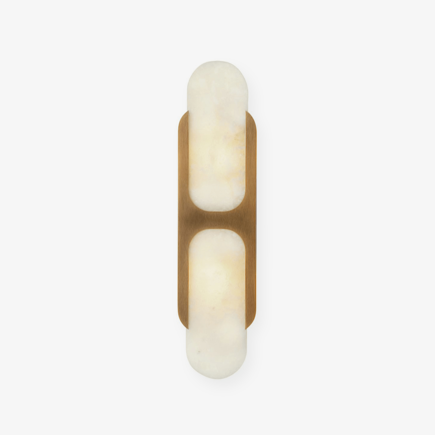 Ulthaora Double Globe Alabaster Wall Light