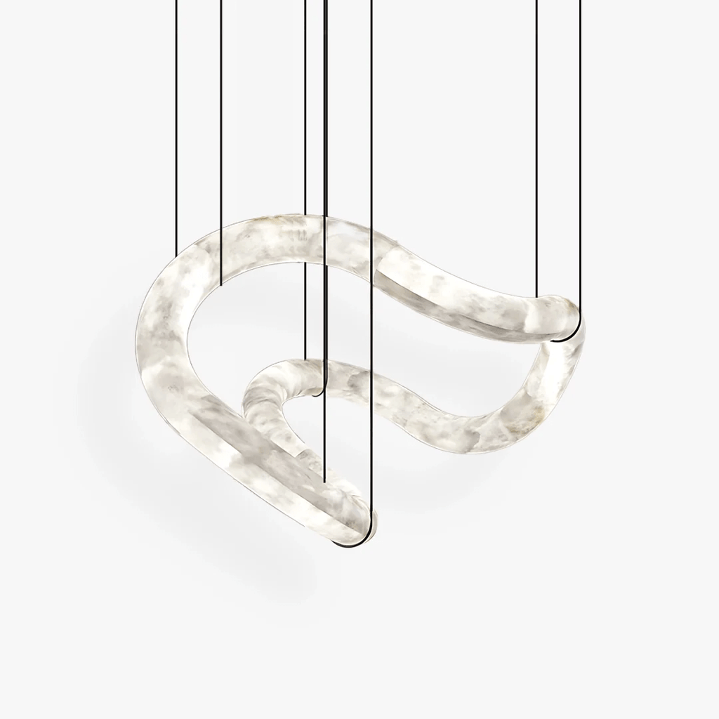 Erya Alabaster Pendant Light Chandelier