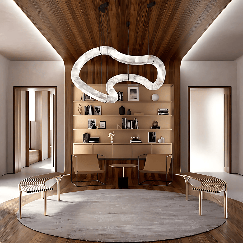 Erya Alabaster Pendant Light Chandelier
