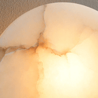Nova Mountain Shaped Alabaster Wall Light