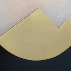 Nova Mountain Shaped Alabaster Wall Light