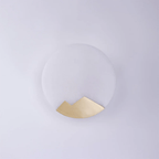 Nova Mountain Shaped Alabaster Wall Light
