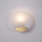 Nova Mountain Shaped Alabaster Wall Light