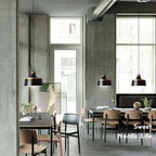 Valentina Modern Colorful Single Pendant Light, Metal Shade