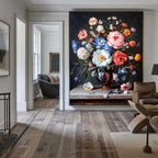 Dutch Still Life Floral Vase Oil Painting