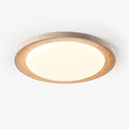 Olphaan Ringed Travertine Ceiling Light