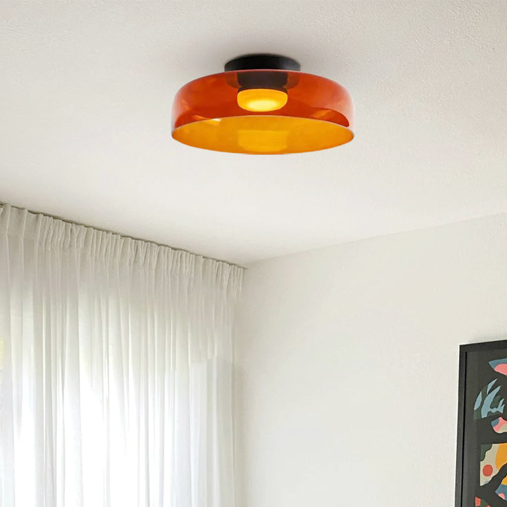 Aria Modern Simple Creative Glass Flush Mount Ceiling Light