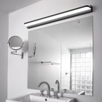 Arisha Wall Lamp Rectangular Modern, Mirror, Black/White/Chrome/Gold, Bathroom