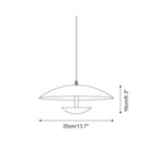 Pylos Minimalist Black Pendant Light