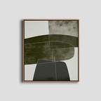 Wall Art Abstract Geometric Elegant Raw