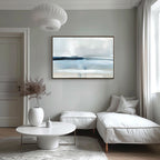 Abstract Coastal Landscape Art Oil Painting