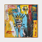 Skull Abstract Graffiti Art