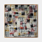 Wall art Abstract Geometric Block Color