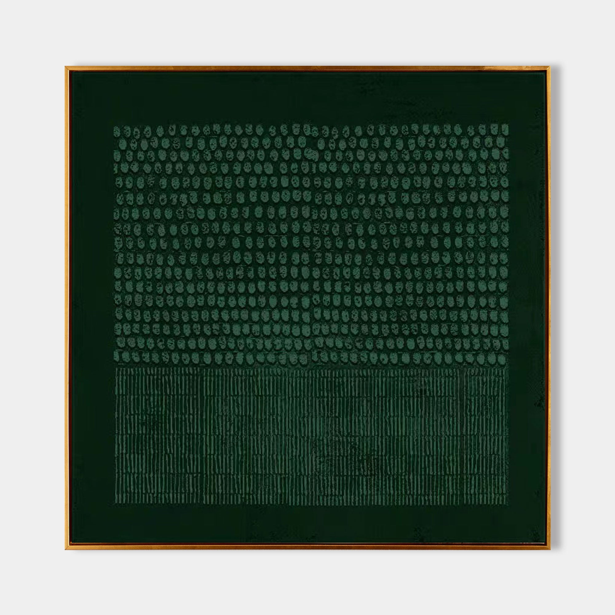 Minimalist Textured Geometric Painting