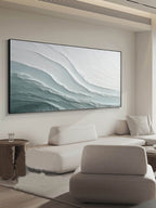 Cloudy Plaster Art Texture Painting