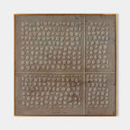Minimalist Textured Relief Art Neutral