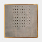 Minimalist Dot Relief Painting Wabi-Sabi