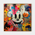 Mickey Abstract Graffiti Art
