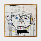 Wall Art Abstract Graffiti Figurative Dynamic Minimalist