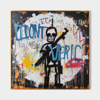 Wall Art Abstract Graffiti Street Icon Urban Contemporary