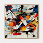 Expressionist Vibrant Color Explosion Painting Modern