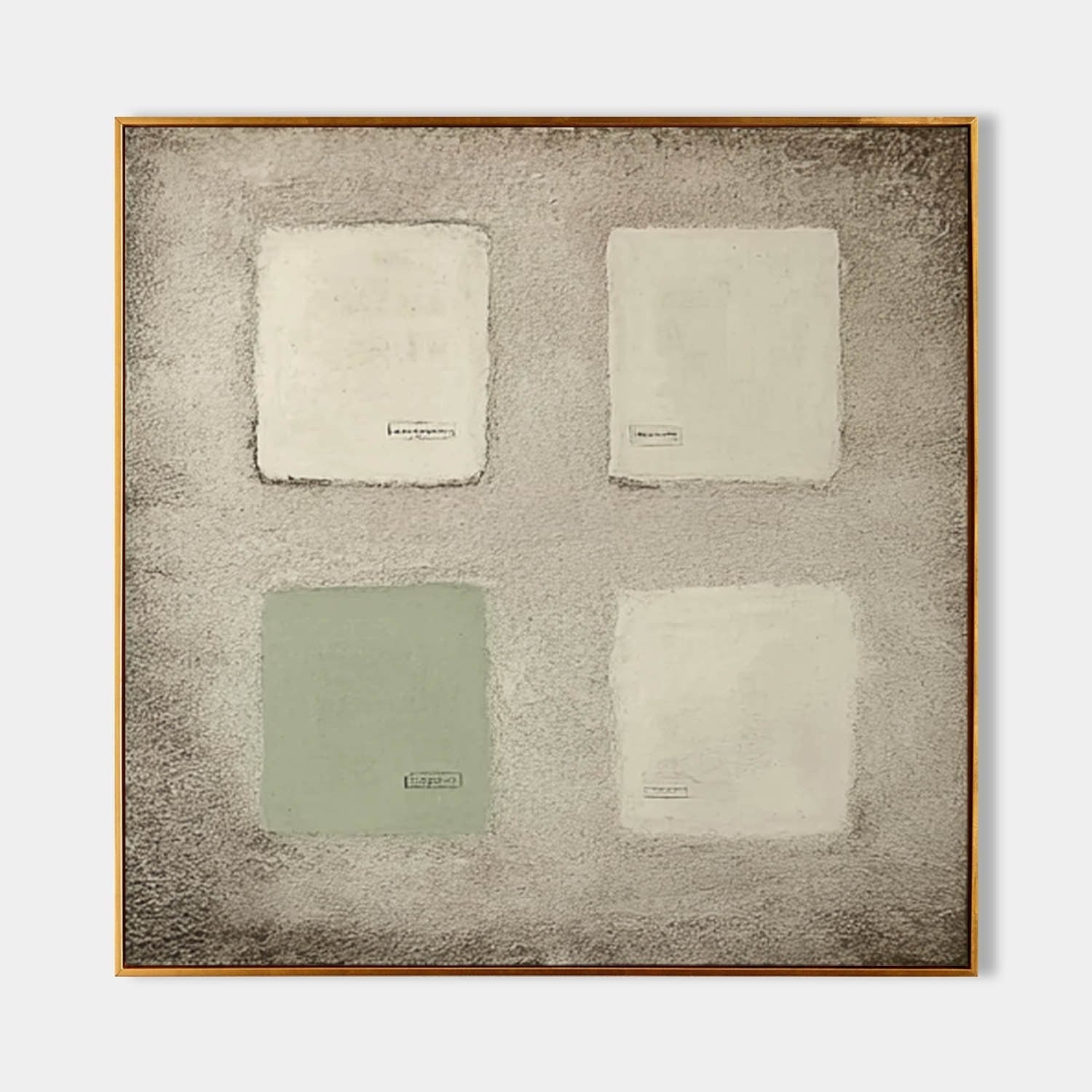 Minimalist Color Block Texture Painting